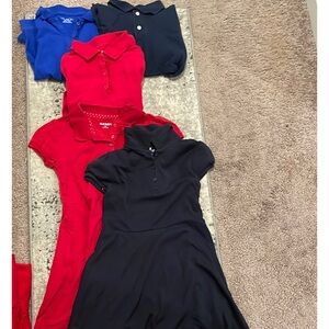 Stylish Red and Black Polo Dresses